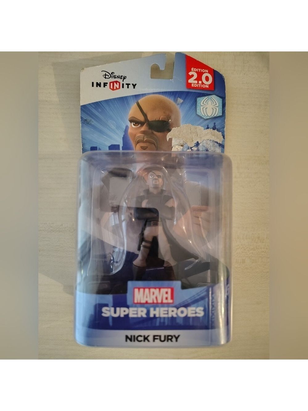 DISNEY INFINITY 2.0 3.0 Marvel Nick Fury Character Figure Spiderman SHIELD